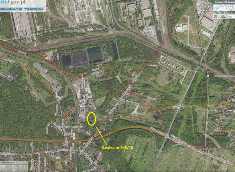 Przetarg - ul. Puszkina Dąbrowa Górnicza