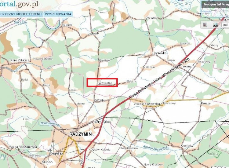 Działka Dąbrówka Dąbrówka