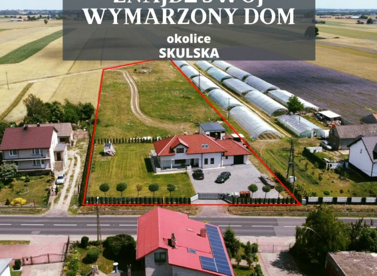 Komfortowy dom na działce z potencjałem Skulsk
