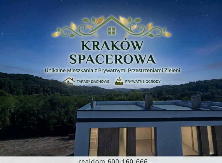 4-pok Kraków Taras na dachu 749.000! Kraków