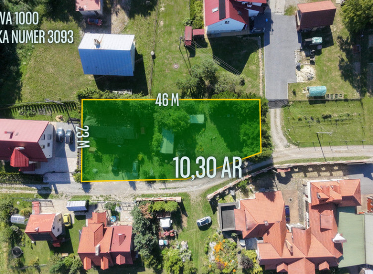 Idealna działka pod dom 10,30 ar - Malawa Malawa