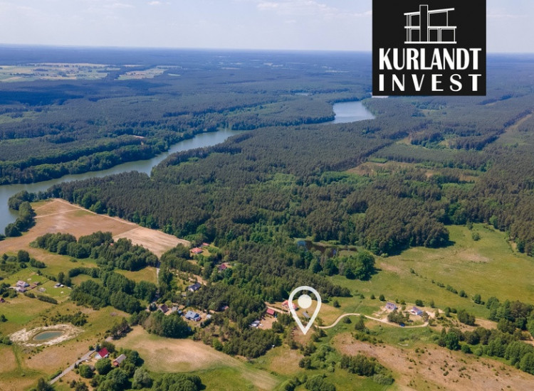 Działka 1.997 m² Zalew Żur Bory Tucholskie Wałkowiska