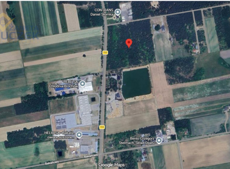 Działka Brochów ul.   Brochów