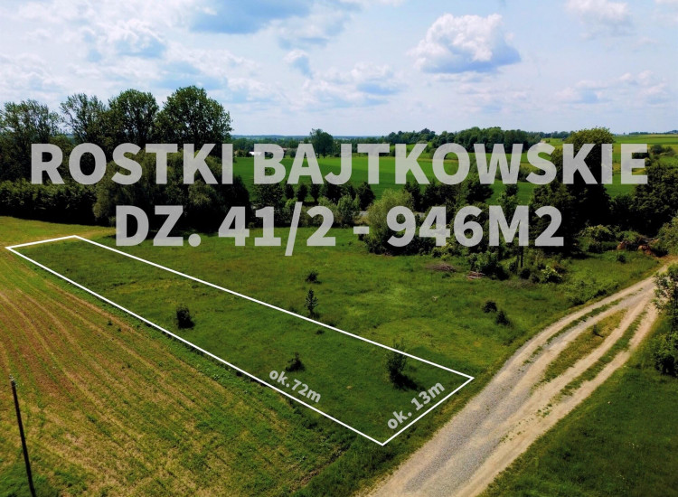 Działka Ełk Rostki Bajtkowskie Ełk