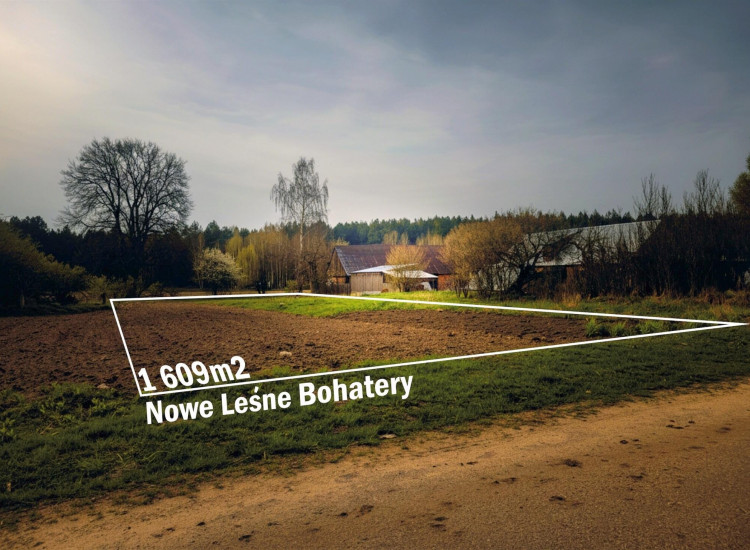 Działka Lipsk Nowe Leśne Bohatery Lipsk