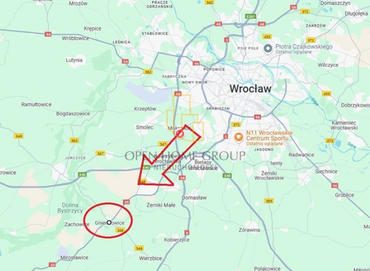 Gniechowice | Ogrody | Rekreacja | 511m2! Gniechowice