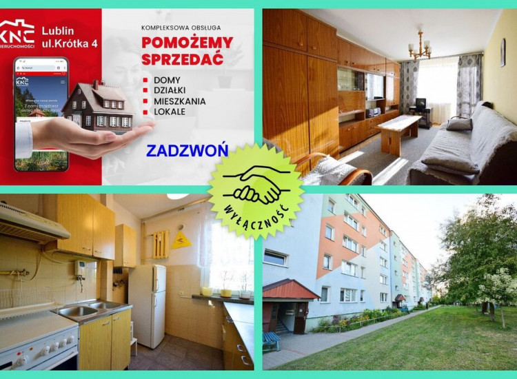 Mieszkanie 3 pokojowe w dobrej lokalizacji. Kraśnik