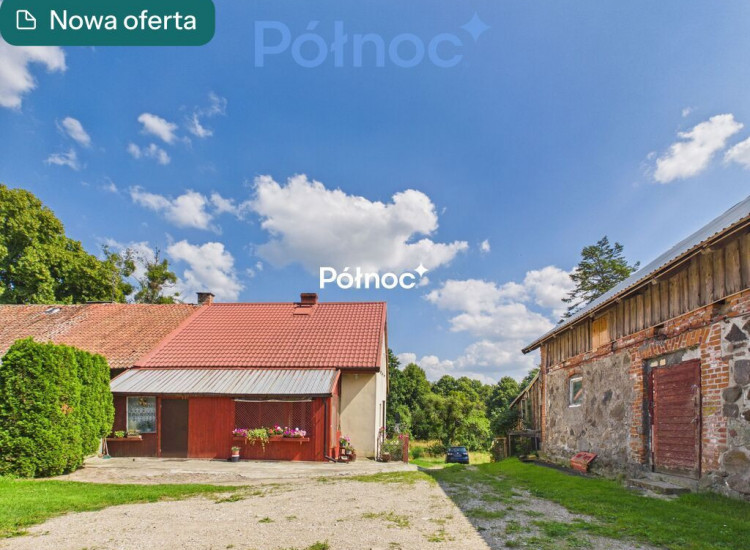 Połowa bliźniaka Orzechowo 30 km od Ełku Orzechowo