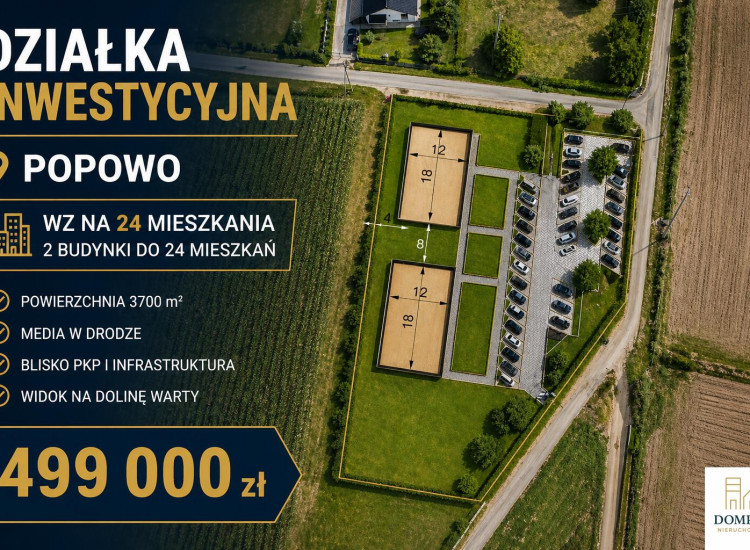 Działka Popowo Popowo