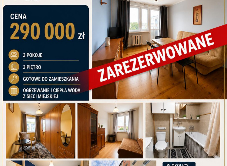 Mieszkanie Wronki ul. os. Słowackiego Wronki