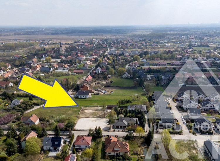 Duża działka budowlana, obok lasu Mokrzańskiego Wilkszyn
