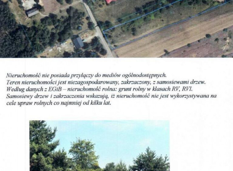 Konkurs ofert - udział 1/3 w prawie własności Góry Małe
