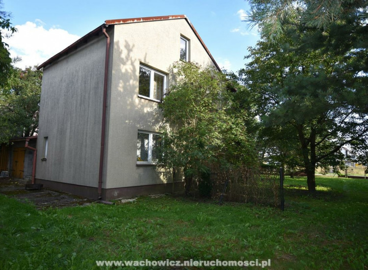 Dom na działce 23ar - Miechów, ul. Prusa - www.wachowicz.nieruchomosci.pl Miechów