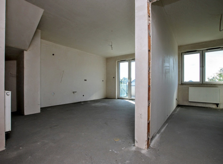 dwupoziomowy apartament w stanie deweloperskim Rzeszów