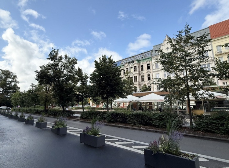 Aleja Fontann | 62,74 m² | Wysokie wnętrza | Najem Szczecin