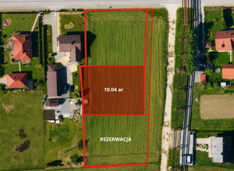 Działka budowlana 10ar Biała k. Tarnowa Biała