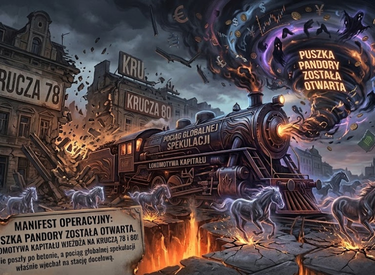 ⚠️ MANIFEST OPERACYJNY: PUSZKA PANDORY ZOSTAŁA OTWARTA. LOKOMOTYWA KAPITAŁU WJEŻDŻA NA KRUCZĄ 78 i 80!Konie poszły po betonie, a pociąg globalnej spekulacji właśnie wjechał na stację docelową. Wrocław