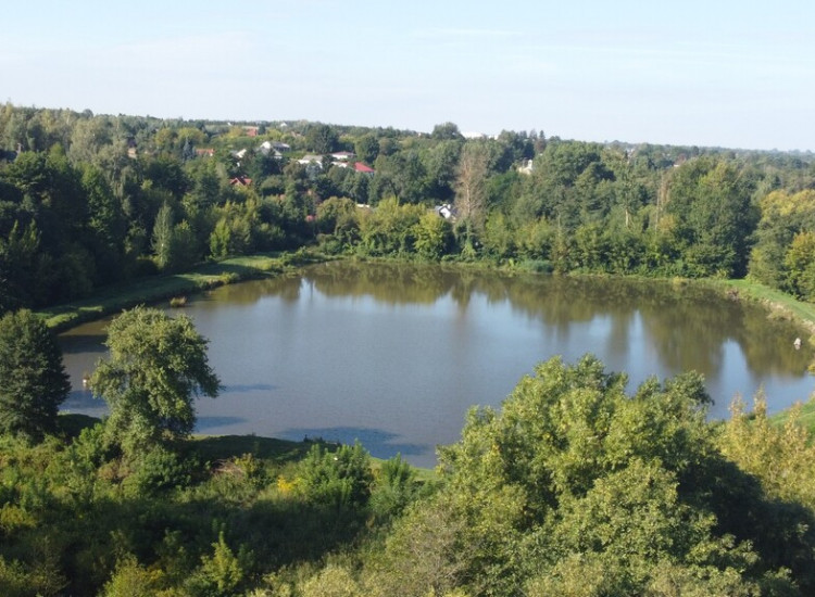 Tam gdzie woda, tam życie.  Jakubowice Konin. Kol. Jakubowice Konińskie