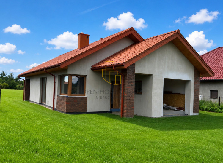 Dom wolnostojący-Stan deweloperski-garaż-5M Miękinia