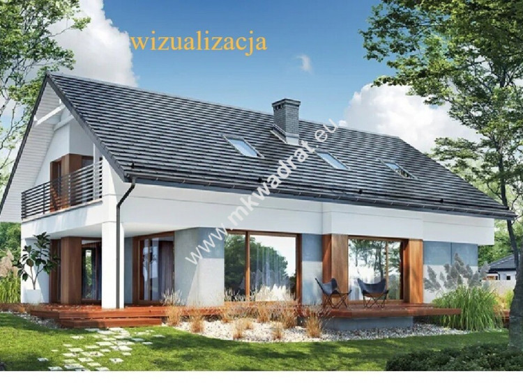 Wolnostojący na dz.1500m2 Las Młochowski/Media Żółwin