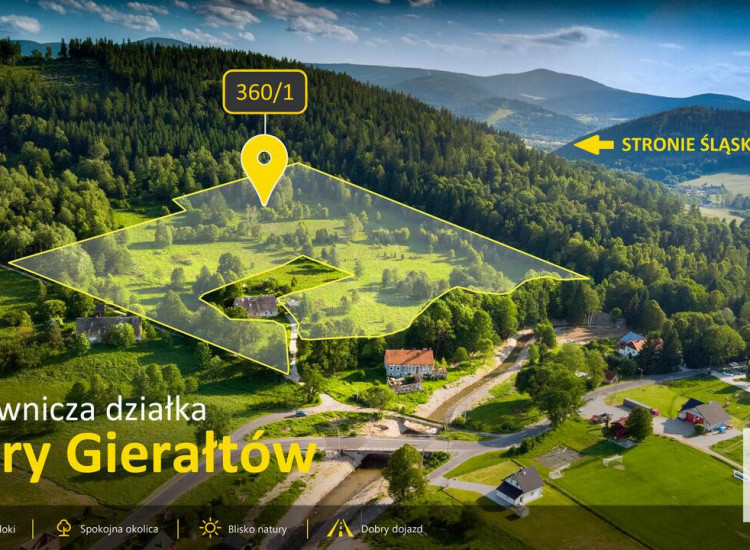 Działka Stary Gierałtów Stary Gierałtów