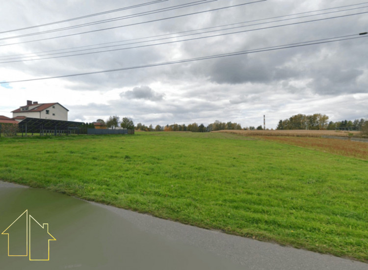 działka budowlana 770m2 w kwadracie pod dom jednorodzinny z mediami Rycerka Dolna