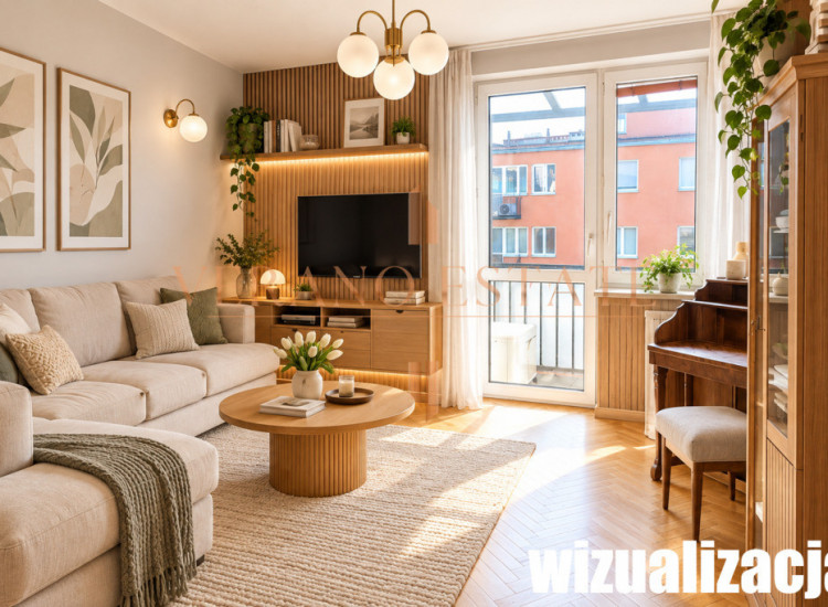 Własnościowe 3 słoneczne pokoje | balkon | 54,76m2 Leszno