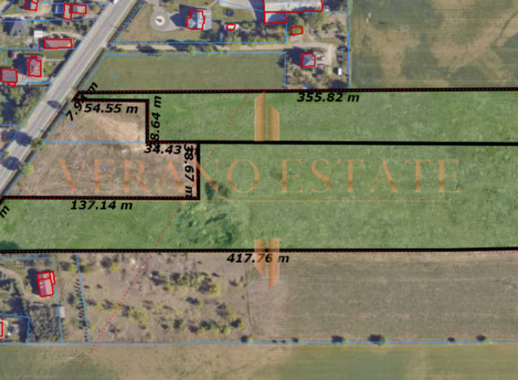 TEREN INWESTYCYJNY 3,7 HA | MPZP | przy DK7 Modła