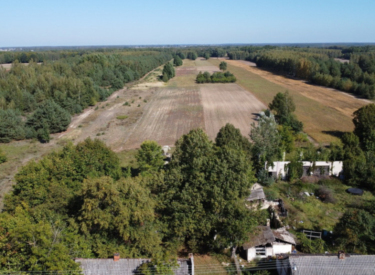 Siedlisko 2,5 ha Andrzejów gm. Przyłęk mazowieckie Andrzejów