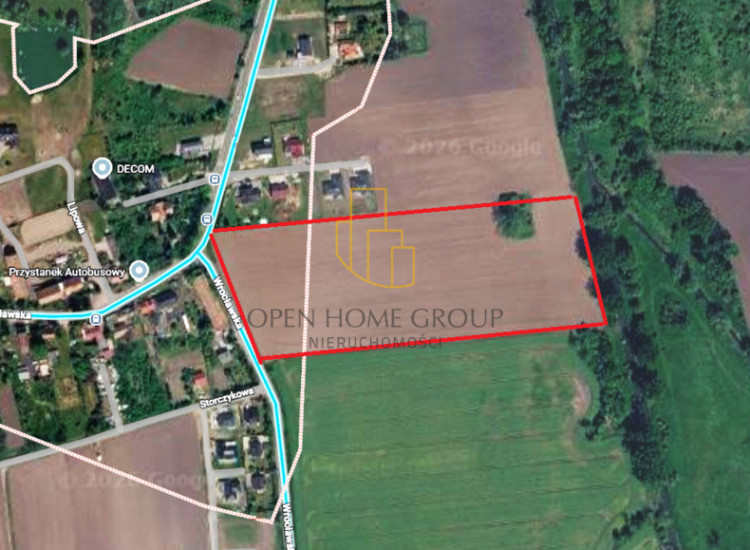 Szukalice, Żórawina, działka inwestycyjna 43,10 ha Szukalice