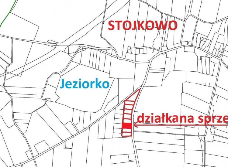 Działka Stojkowo ul. Stojkowo Stojkowo