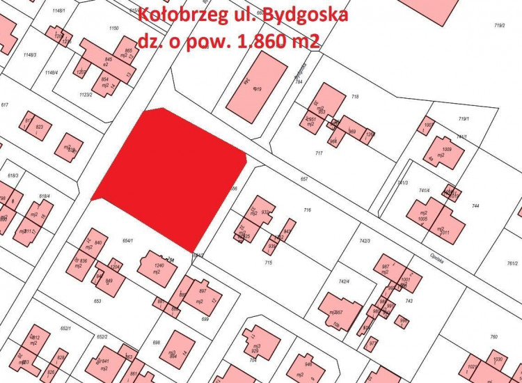 Działka Kołobrzeg Radzikowo I ul. Bydgoska Kołobrzeg