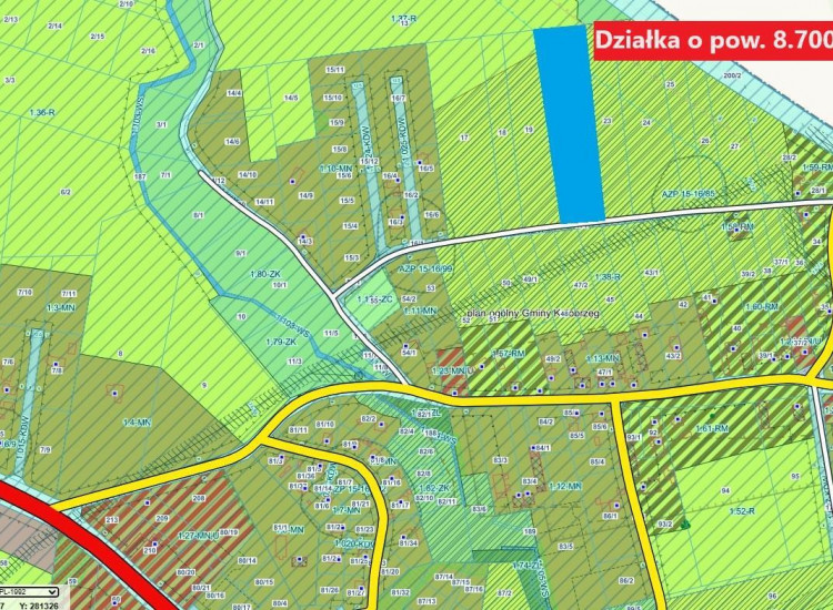 Działka Stramnica Stramnica