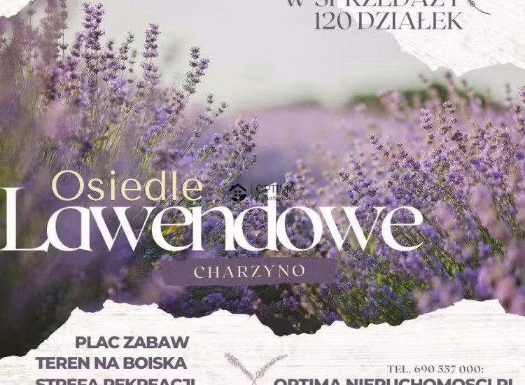 Działka Charzyno ul. Lawendowa Charzyno