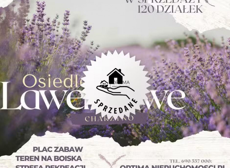 Działka Charzyno ul. Lawendowa Charzyno