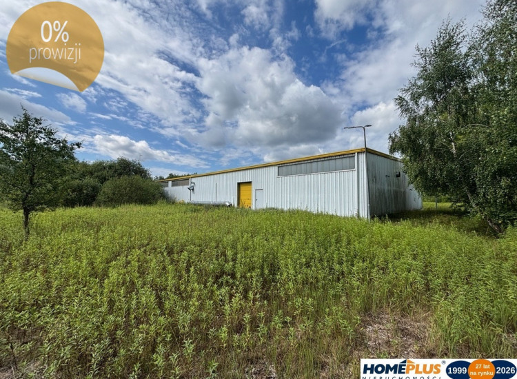 1,6 ha na produkcję, składy, magazyny+hala 1100 m2 Radzymin