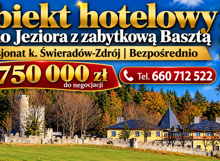 Obiekt hotelowy blisko Jeziora z zabytkową Basztą | Pensjonat k. Świeradów-Zdrój | Bezpośrednio Świeradów-Zdrój