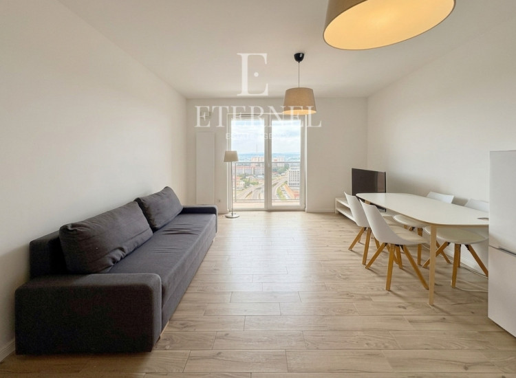 Nowoczesne studio 30 m² z balkonem pet friendly Kraków