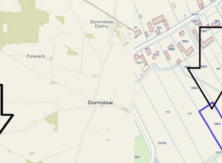Działka Sierpowo Sierpowo