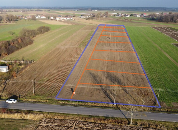 Działka z WZ w Helenowie/Policzna 16 km od Puław Helenów