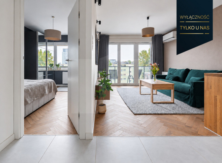 wyposażone 2 pokoje w Baltea Apartments | Park Reagana Gdańsk