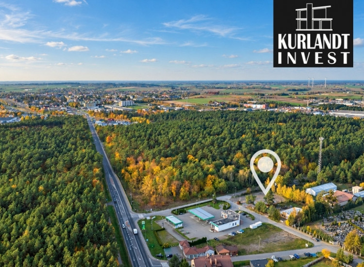 Działka inwestycyjna 1850 m² w Tucholi Tuchola