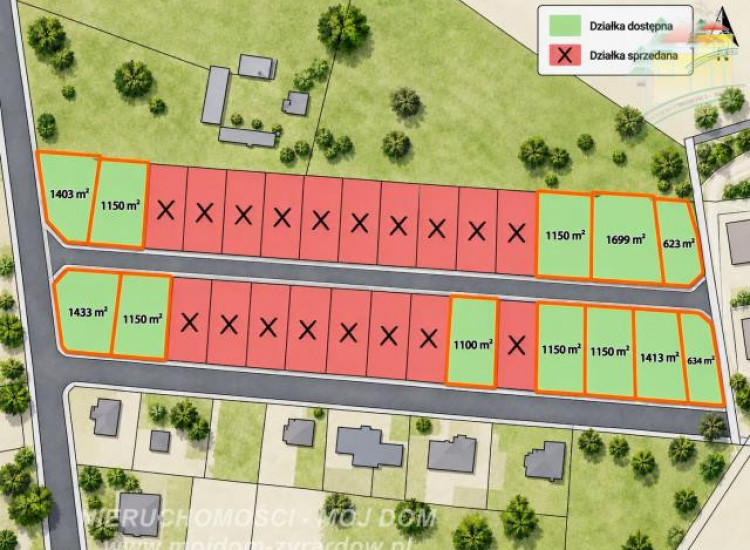 Działka Radziejowice-Parcel Radziejowice-Parcel